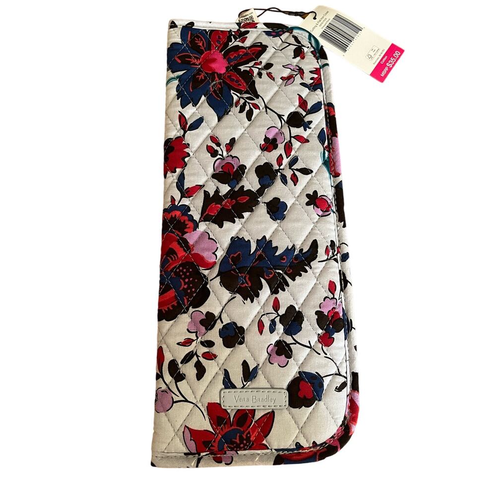 Vera Bradley curling and Flat Iron Cover in Vineyard Floral